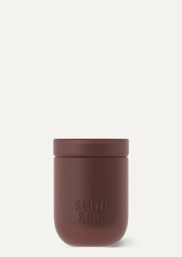 Geurkaars Zwarte Oud & saffraan 250g SMITH & CO.