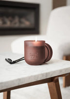 Geurkaars Zwarte Oud & saffraan 250g SMITH & CO.