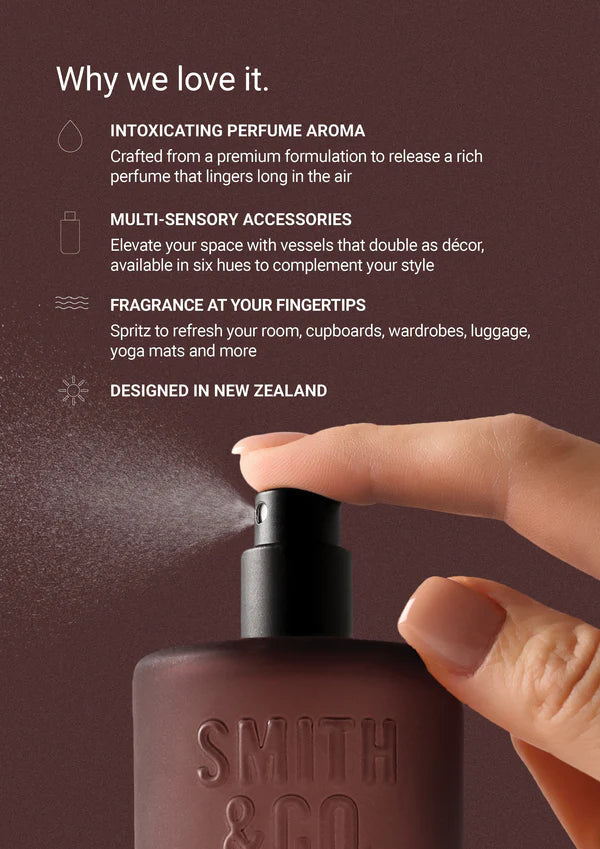 Black Oud & Saffron Room Spray SMITH&CO. Secundaire afbeelding