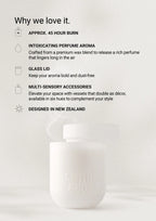 Tonka & White Musk Scented Candle 250g  SMITH&CO.