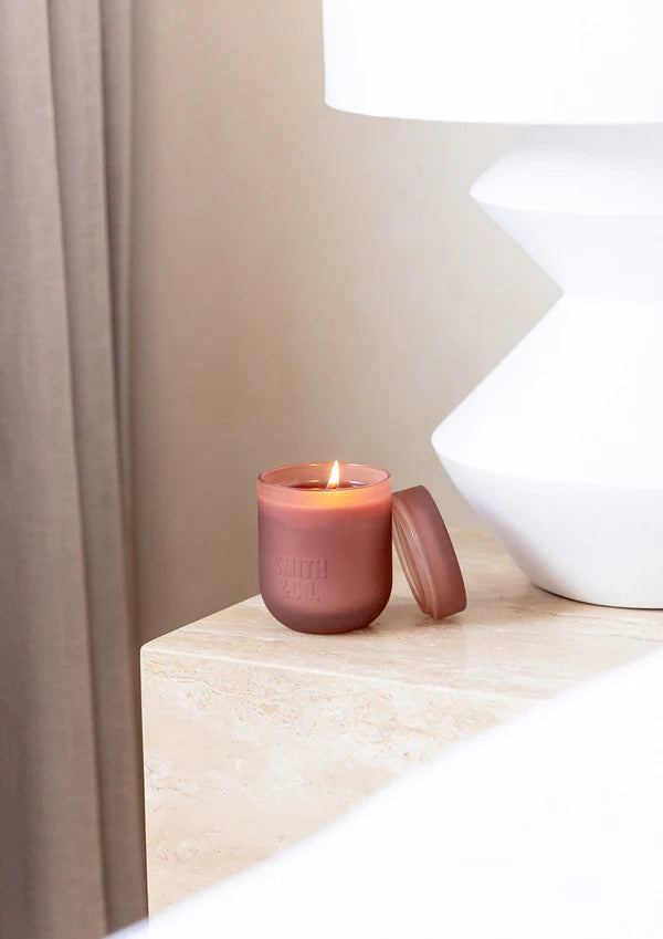 Blush Rose & Blackberry Scented Candle 250g SMITH&CO.