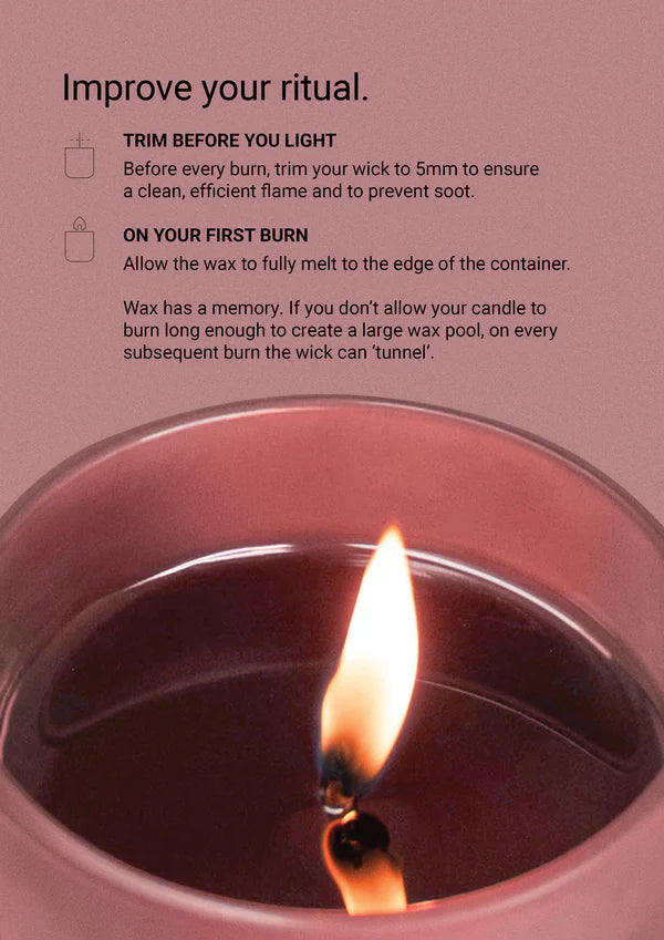 Blush Rose & Blackberry Scented Candle 250g SMITH&CO. Secundaire afbeelding
