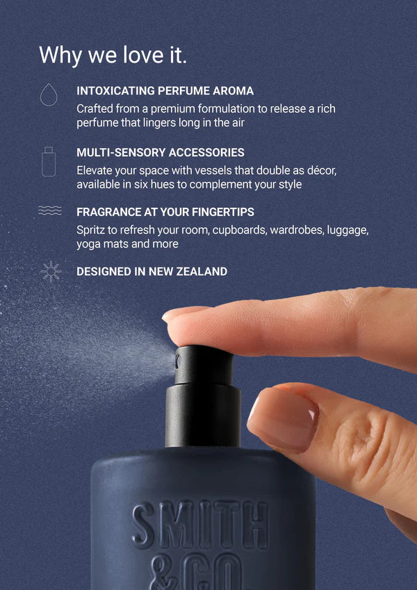 Smoked Suede & Bergamot Room Spray  SMITH&CO.