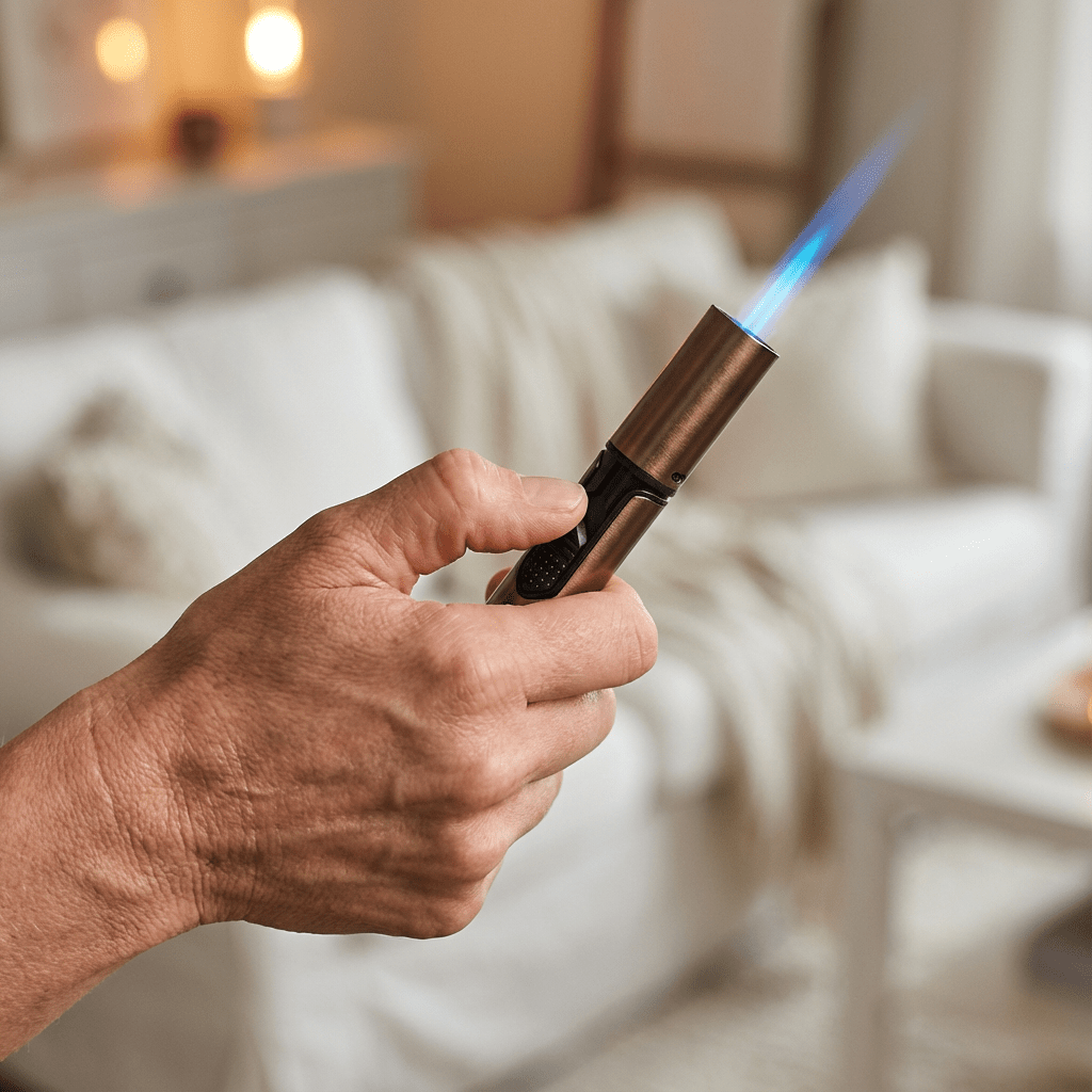 Tenderflame torch aansteker brons