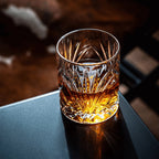 Whiskey cadeau set R.O.C.K.S. met graniet stenen en Palm glas
