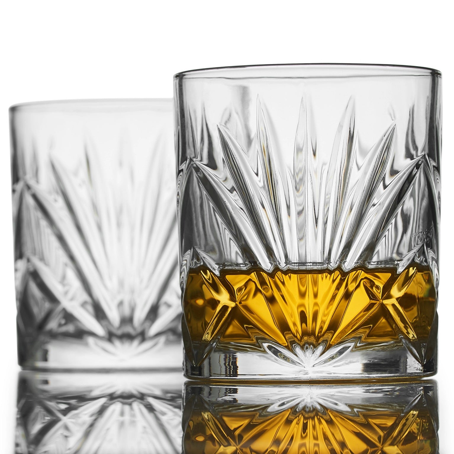 Whiskey cadeau set R.O.C.K.S. met graniet stenen en Palm glas