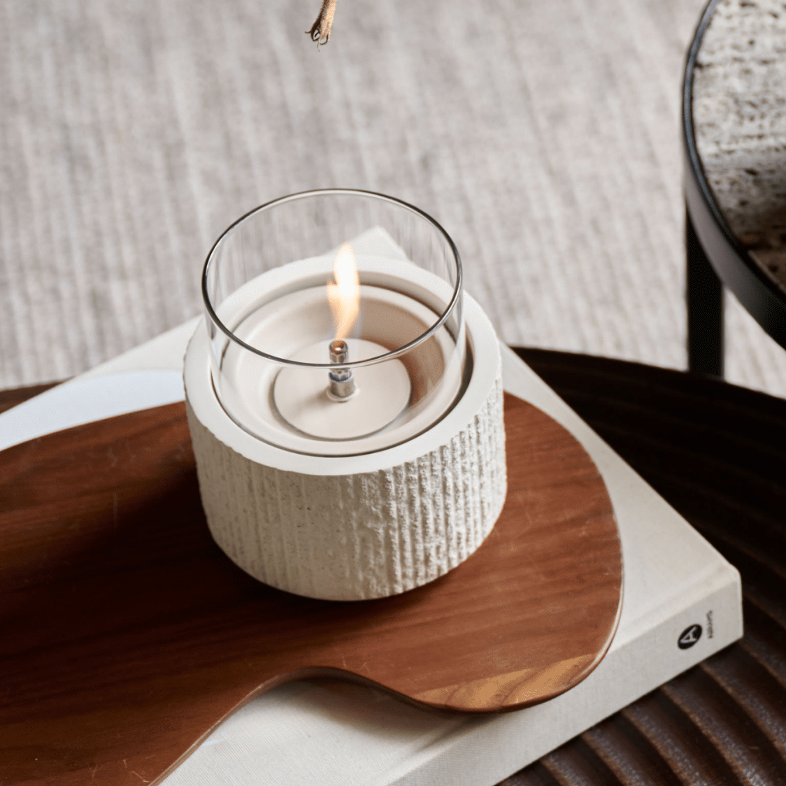 Tafelhaard Glow Lotus 12 wit Secundaire afbeelding
