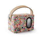 Retro bluetooth speaker Tech Trendz Floral vintage turquoise