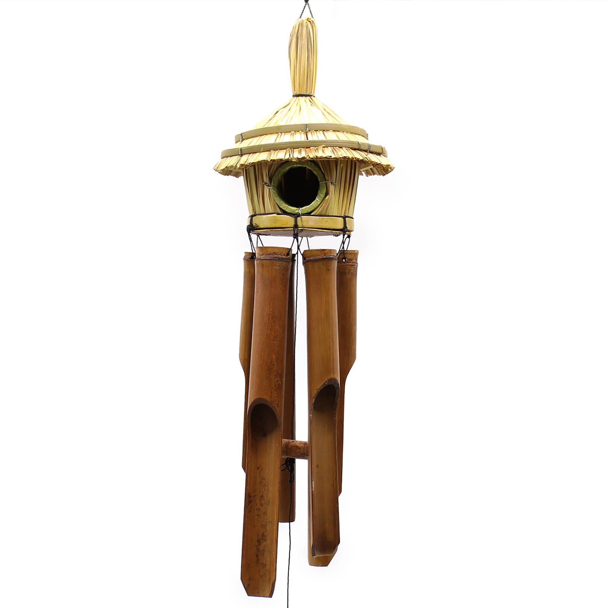 Vogelhuisje met windgong