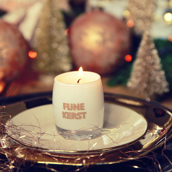 Sojakaars Fijne Kerst My Flame - Winter Wood