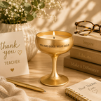 Sojakaars Champagne Coupe My Flame - You Are Gold. Solid Gold