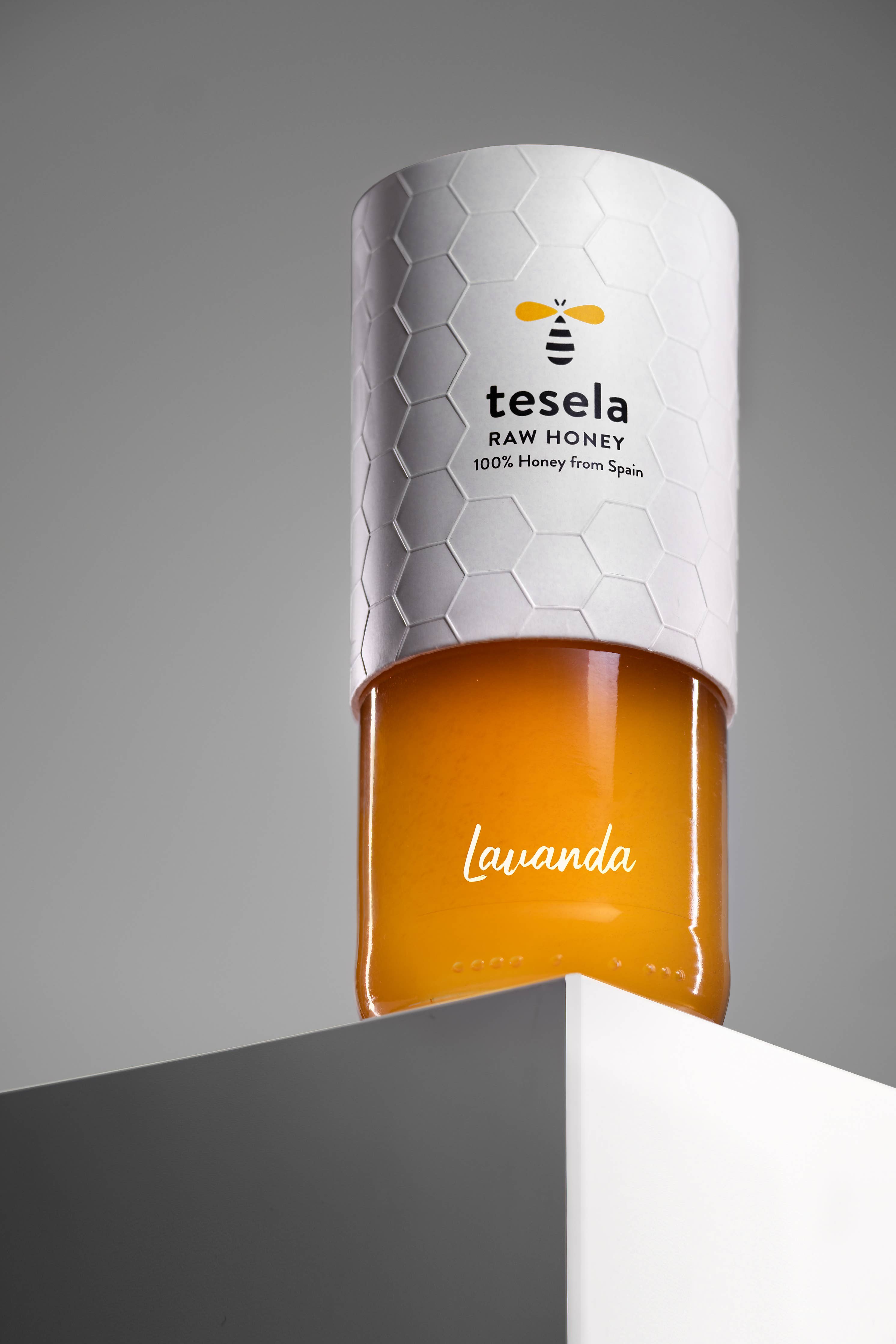 TESELA Geschenkdoos Solar Edition Rauwe Honing - 3x320 g