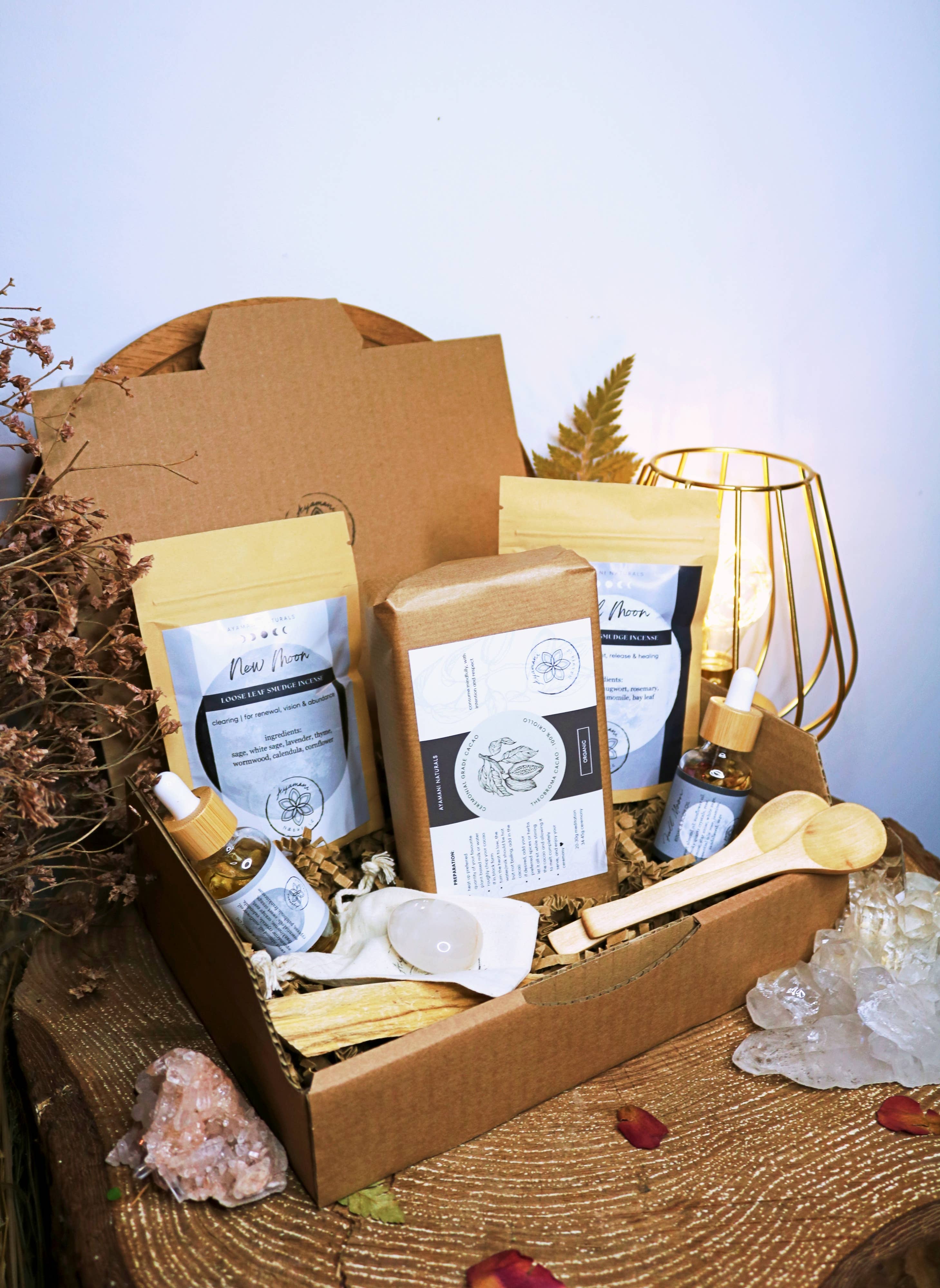 Cacao ceremonie cadeauset volle maan