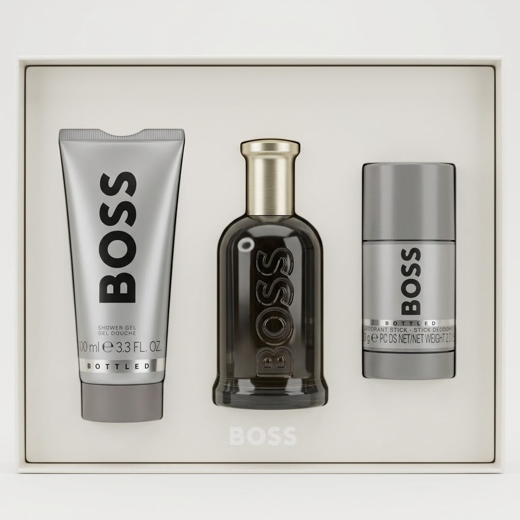Hugo Boss BOSS Bottled EDP Gift Set 100 ml + Deodorant 75 ml + Shower Gel 100 ml