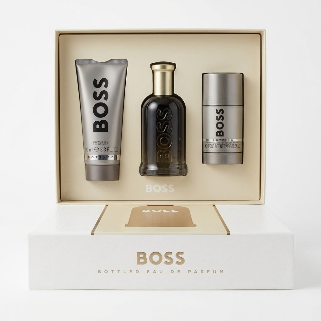 Hugo Boss BOSS Bottled EDP Gift Set 100 ml + Deodorant 75 ml + Shower Gel 100 ml