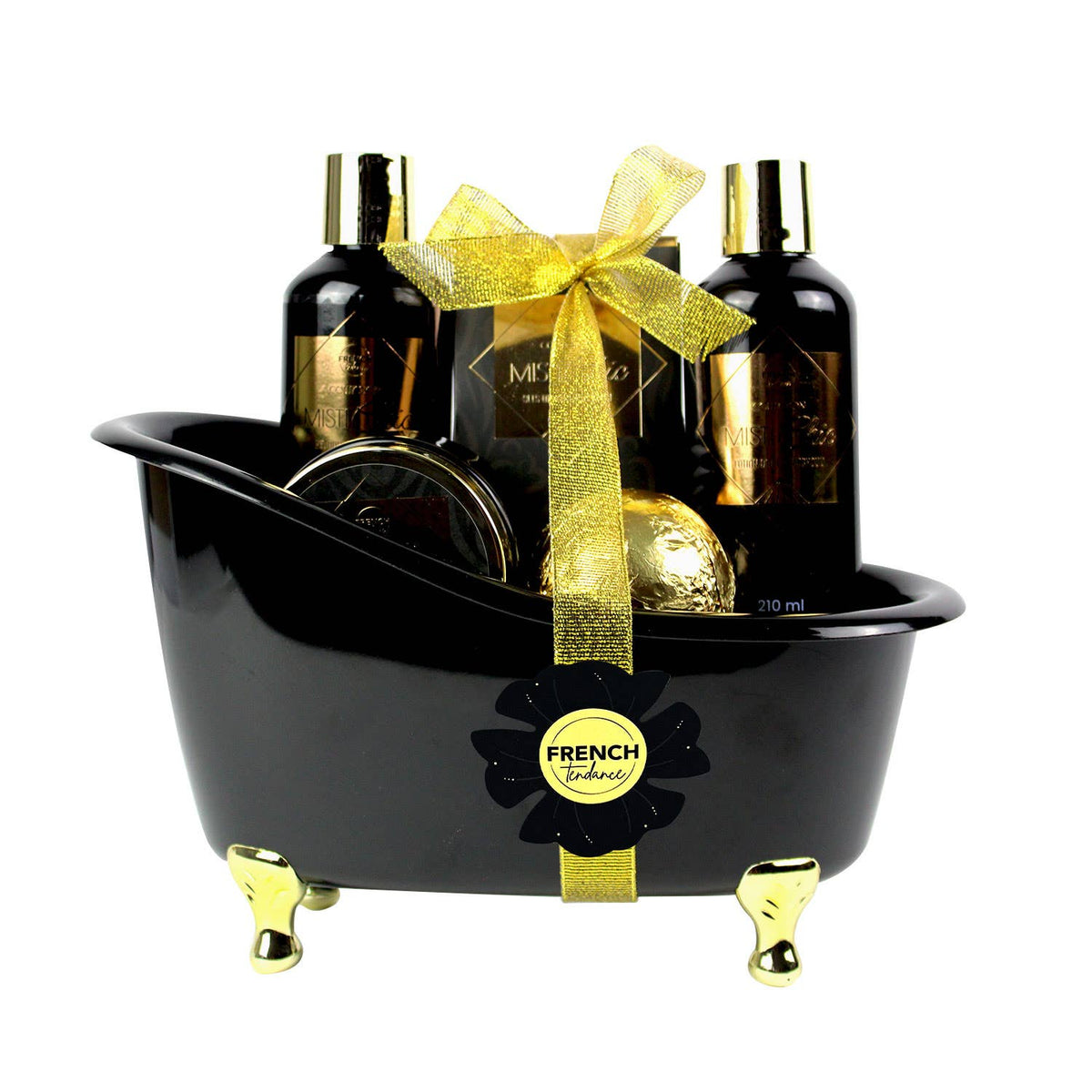 MISTIChic Patchouli Badset - Zwart Gouden Badkuipje French Tendance