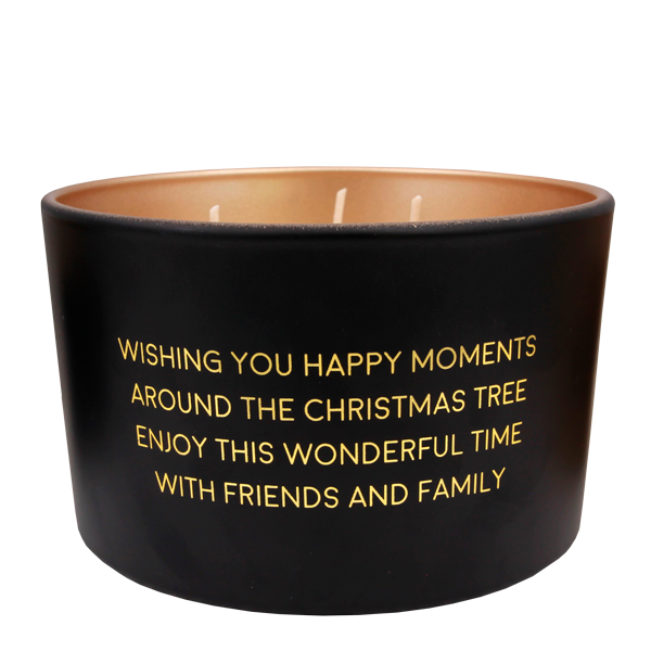 Sojakaars Mat Wishing You Happy Moments My Flame - Winter Wood