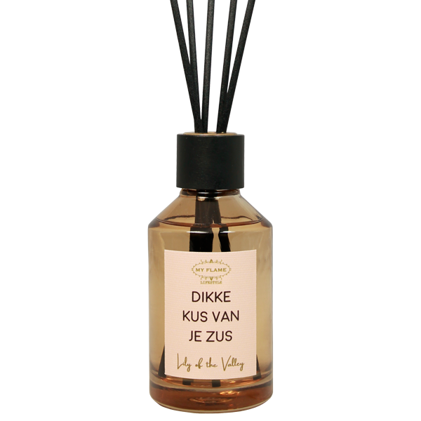 Geurstokjes My Flame 100ml met persoonlijke boodschap