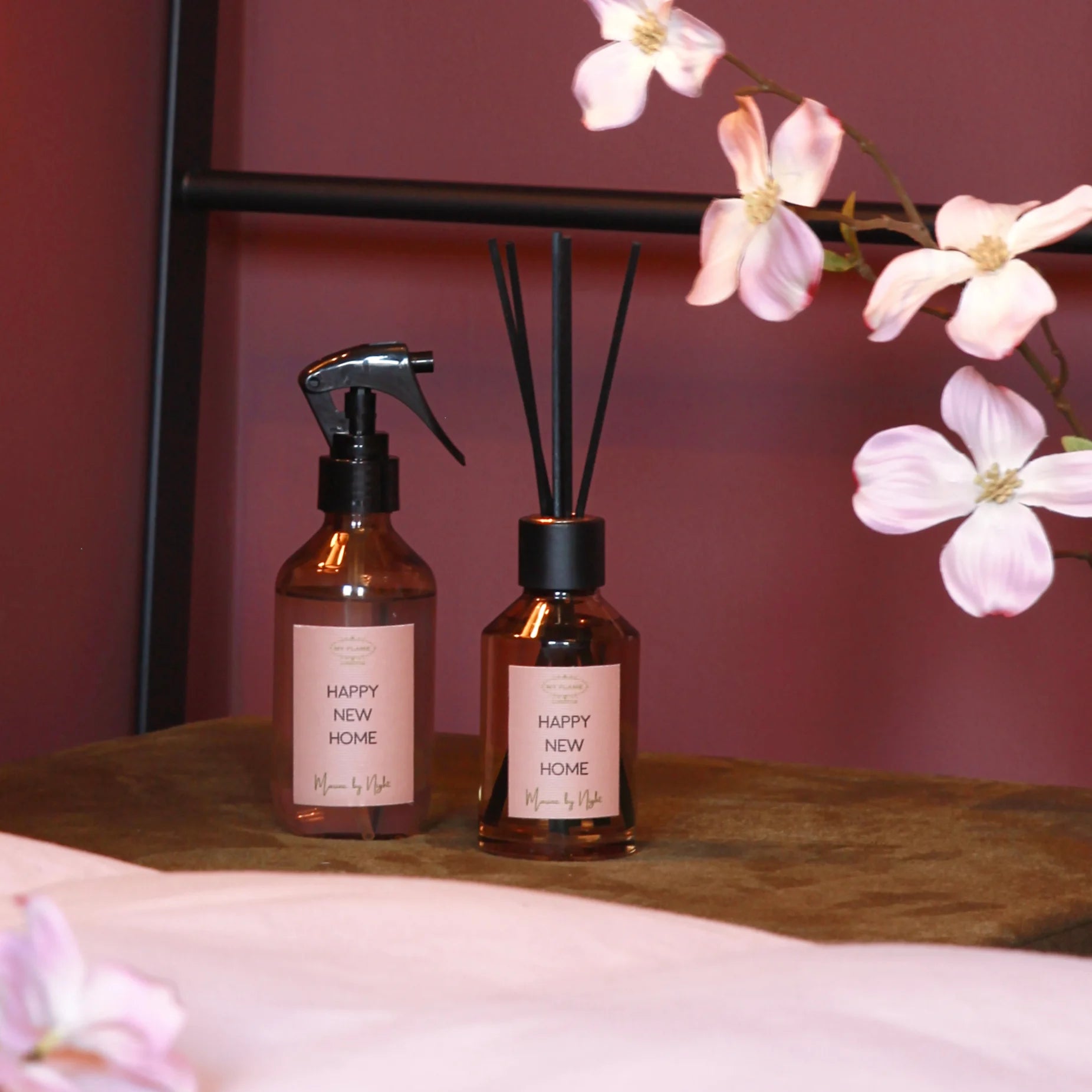 Geurstokjes My Flame 100ml met persoonlijke boodschap