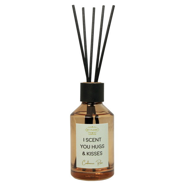 Geurstokjes My Flame 100ml met persoonlijke boodschap