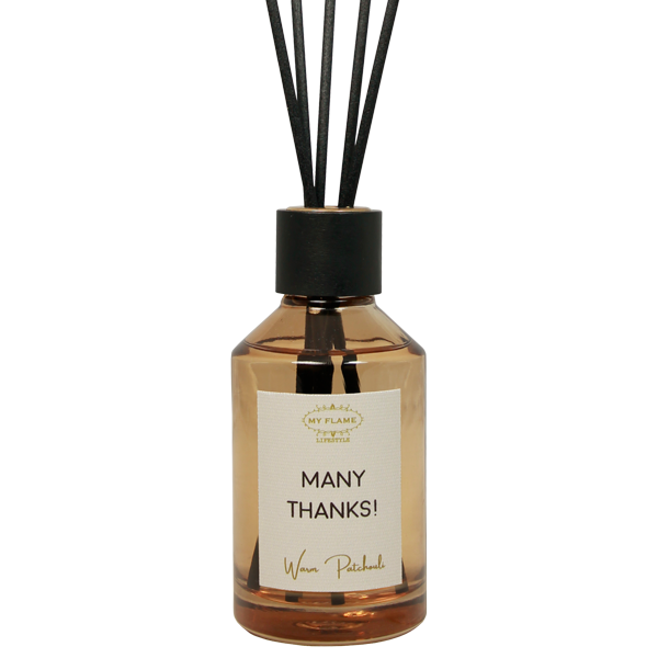 Geurstokjes My Flame 100ml met persoonlijke boodschap