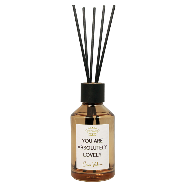 Geurstokjes My Flame 100ml met persoonlijke boodschap