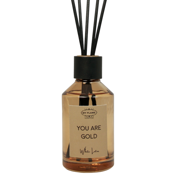 Geurstokjes My Flame 100ml met persoonlijke boodschap