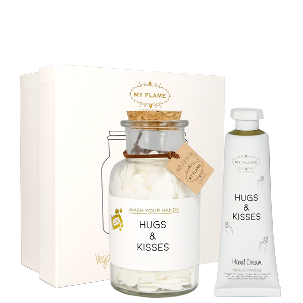 Giftset dames handcrème en zeep My Flame