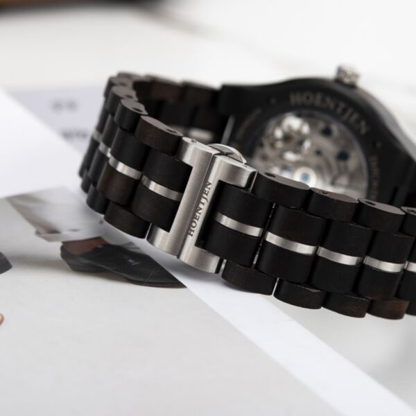 Hoentjen, automatisch houten horloge - Mustique