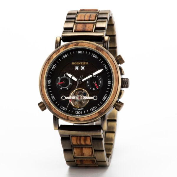 Hoentjen, houten horloge - Hokkaido Hoofdafbeelding
