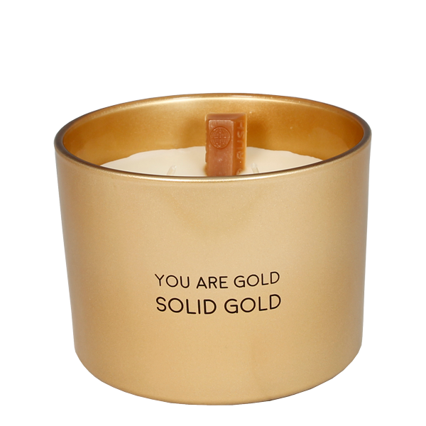 Geurkaars You Are Gold Solid Gold My Flame Silky Tonka